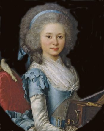 Marie Emilie Serent 1788 by Antoine Vestier Location TBD